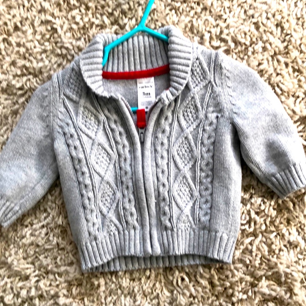 Zip up cardigan